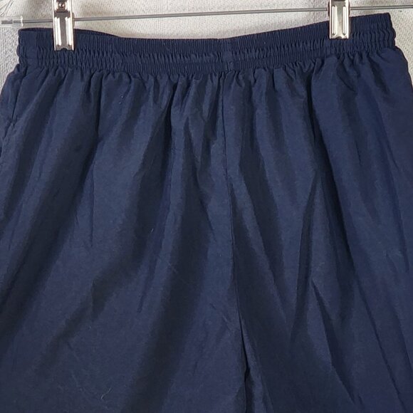 Unicor Navy Trunks Fully Lined 8" Nylon Poly Physical Fitness Uniform Size M - Picture 2 of 16